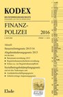 Buchcover KODEX Finanzpolizei 2016