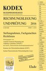 Buchcover KODEX Rechnungslegung und Prüfung 2016