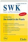 Buchcover SWK-Spezial Die GmbH in der Praxis