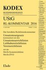 Buchcover KODEX UStG-Richtlinien-Kommentar 2016