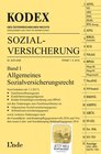 Buchcover KODEX Sozialversicherung 2016/17, Band I