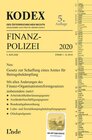 Buchcover KODEX Finanzpolizei 2020