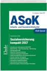 Buchcover ASoK-Spezial Sozialversicherung kompakt 2017