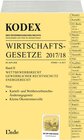 Buchcover KODEX Wirtschaftsgesetze Band II 2017/18