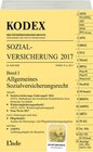 Buchcover KODEX Sozialversicherung 2017, Band I