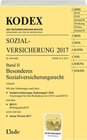 Buchcover KODEX Sozialversicherung 2017, Band II