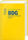 Buchcover BDG | Beamten-Dienstrechtsgesetz