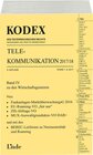 Buchcover KODEX Telekommunikation 2017/18