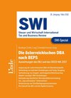Buchcover SWI-Spezial Die österreichischen DBA nach BEPS