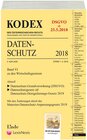 Buchcover KODEX Datenschutz 2018