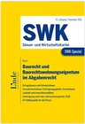 Buchcover SWK-Spezial Baurecht und Baurechtswohnungseigentum im Abgabenrecht