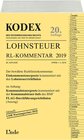 Buchcover KODEX Lohnsteuer Richtlinien-Kommentar 2019