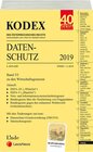 Buchcover KODEX Datenschutz 2019