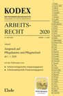 Buchcover KODEX Arbeitsrecht 2020