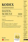 Buchcover KODEX Datenschutz 2020