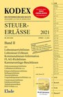 Buchcover KODEX Steuer-Erlässe 2021, Band II