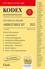 Buchcover KODEX Studienausgabe Arbeitsrecht 2021