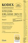 Buchcover KODEX Steuer-Erlässe 2021/22, Band I