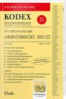 Buchcover KODEX Studienausgabe Arbeitsrecht 2021/22