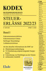 Buchcover KODEX Steuer-Erlässe 2022/23, Band I