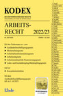 Buchcover KODEX Arbeitsrecht 2022/23