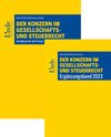 Buchcover Der Konzern im Gesellschafts- und Steuerrecht inkl. Ergänzungsband 2023