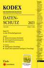 Buchcover KODEX Datenschutz 2023