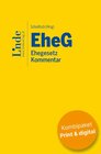 Buchcover EheG | Ehegesetz (Kombi Print&digital)