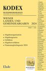 Buchcover KODEX Wiener Landes- und Gemeindeabgaben