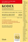 Buchcover KODEX Studienausgabe Sozialrecht WU 2024