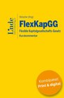 Buchcover FlexKapGG | Flexible Kapitalgesellschafts-Gesetz (Kombi Print&digital)