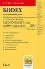 Buchcover KODEX Studienausgabe Medienrecht und Kommunikation