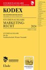 Buchcover KODEX Studienausgabe Marketingrecht