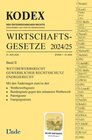 Buchcover KODEX Wirtschaftsgesetze Band II 2024/25