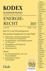 Buchcover KODEX Energierecht 2025