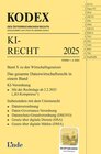 Buchcover KODEX KI-Recht 2025