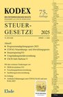 Buchcover KODEX Steuergesetze 2025