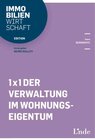 Buchcover 1 x 1 der Verwaltung im Wohnungseigentum