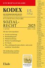 Buchcover KODEX Studienausgabe Sozialrecht 2025