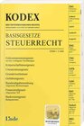 Buchcover KODEX Basisgesetze Steuerrecht