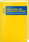 Buchcover Verwaltungs- und Finanzgerichtsbarkeit – Stand und Entwicklungsperspektiven