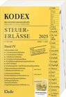 Buchcover KODEX Steuer-Erlässe 2025, Band IV
