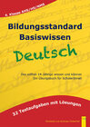 Buchcover Bildungsstandard Deutsch Basiswissen 4. Klasse AHS/NMS