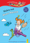 Buchcover LESEZUG/ Malbuch: Malen mit Hexe Hanna