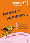 Buchcover Kompetent Aufsteigen Deutsch 1 - Grammatik