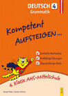 Buchcover Kompetent Aufsteigen Deutsch 4 - Grammatik