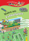 Buchcover LESEZUG/ Malbuch: Malen am Fußballplatz