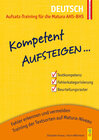 Buchcover Kompetent Aufsteigen Deutsch - Aufsatz-Training für die Matura AHS/BHS