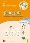 Buchcover Lernen mit Teo und Tia Deutsch – 2. Klasse Volksschule mit CD