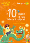 Buchcover simple und easy In 10 Tagen fit fürs nächste Schuljahr! Deutsch 2
